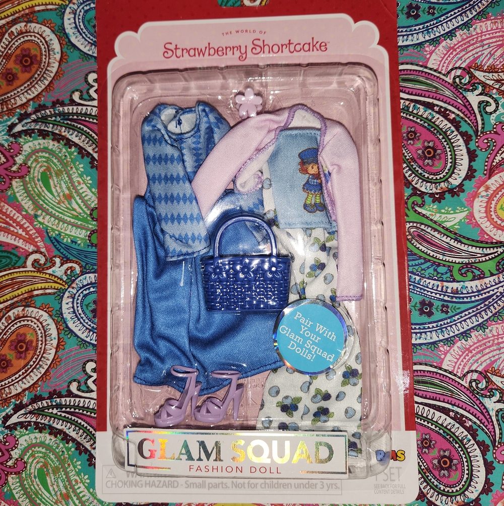 Strawberry Shortcake Blueberry Muffin Glam Squad Style Pack 1/6 Scale